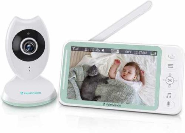 Baby monitor Heimvision HM132, 4.3  , 480p, VOX, alb